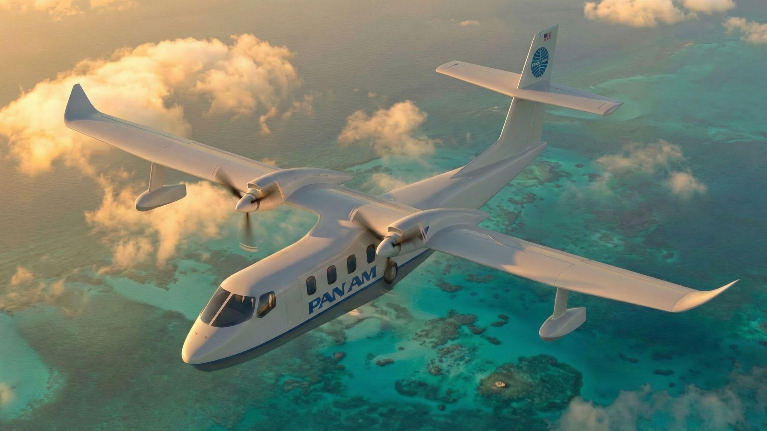 2 PAN AM flying kopi